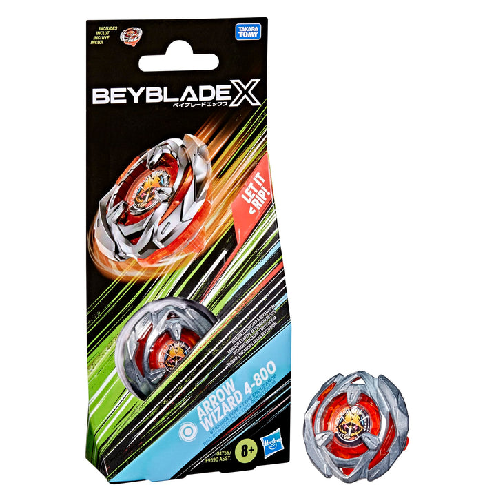 Beyblade X Booster Single Pack – Spinner Arrow Wizard 4-80O