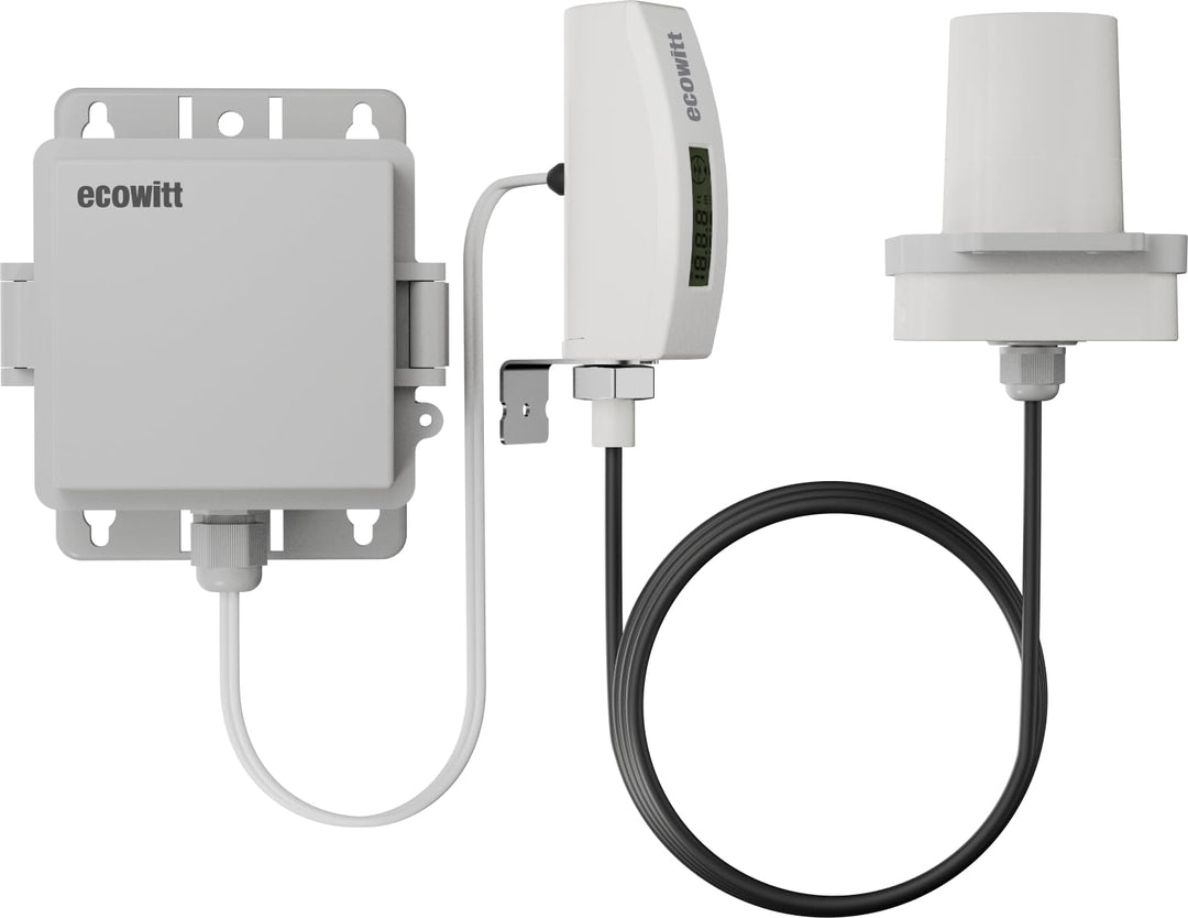 ECOWITT Laser Entfernungsmesser LDS01, 4-3.5M Laser Messgerät mit 1.5M Kabel, Outdoor Laser Messgerä