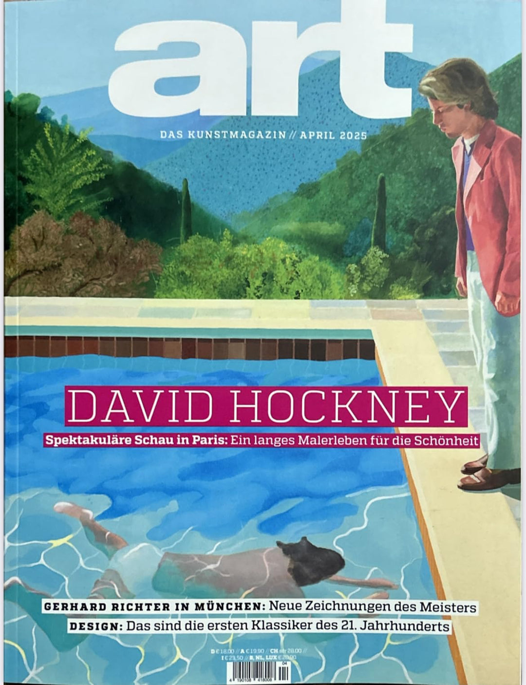 art 4/2025 "David Hockney", Magazin