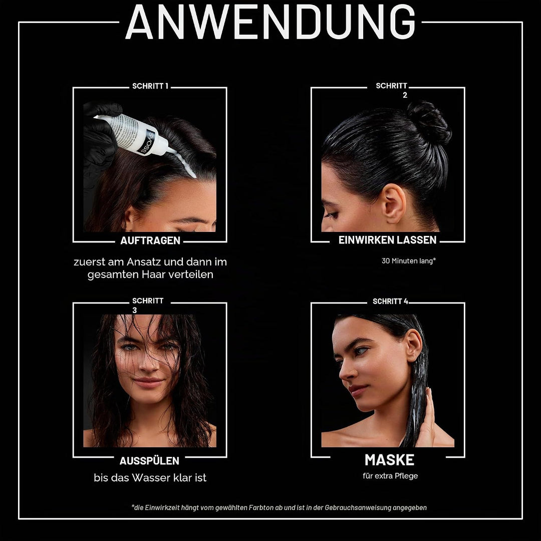 SYOSS Oleo Intense Haarfarbe 100% reine Öle 0% Ammoniak 6-76 Warmes Kupfer (3er Pack) Grau 3 stück (