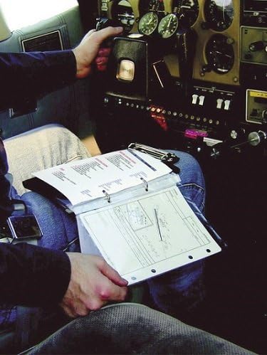 Design4Pilots Kniebrett-Organizer 'Profi' für Piloten schwarz Grösse A5