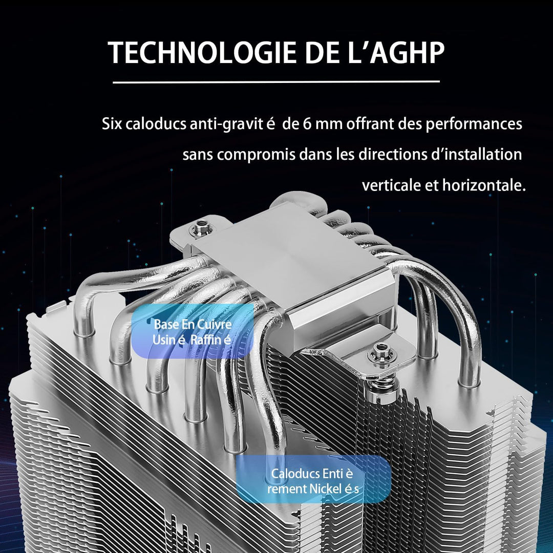 Thermalright Peerless Assassin 120 CPU-Luftkühler, PA120, 6 Heatpipes -Kühler, zwei 120mm TL-C12-PWM