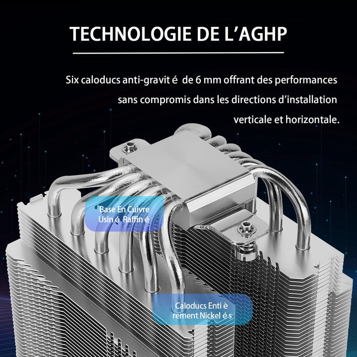 Thermalright Peerless Assassin 120 CPU-Luftkühler, PA120, 6 Heatpipes -Kühler, zwei 120mm TL-C12-PWM