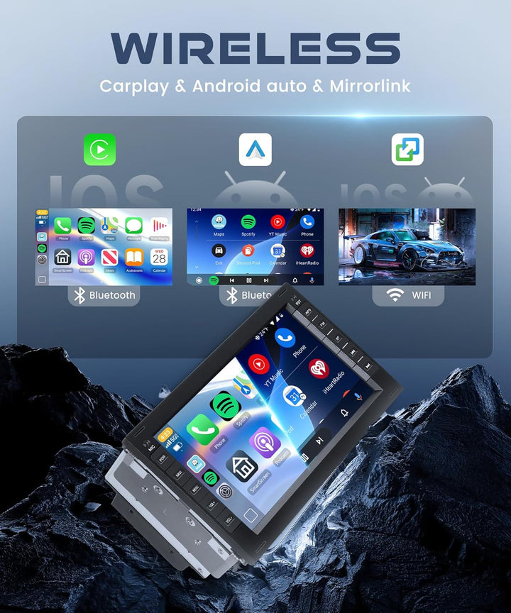 8 Core 6+128G Android Autoradio für VW Golf 4 Polo Sharan Jetta MK4 T5 Transport Kabellos Carplay 7