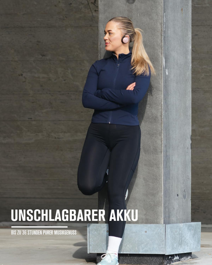 MIIEGO AL4 Freedom MINI Bluetooth Kopfhörer - Kurzer Nackenbügel & Sichere Passform - Kabellos & Was