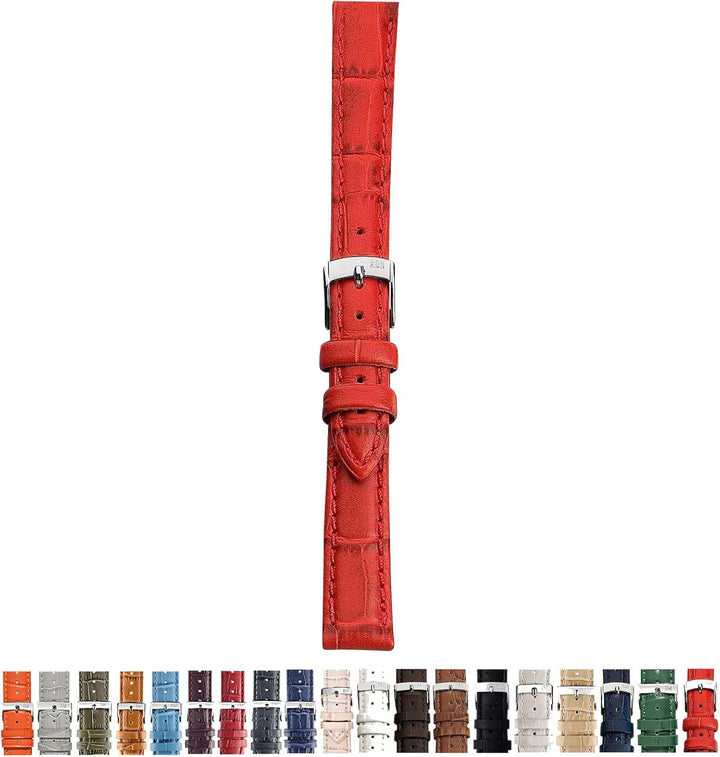 Morellato Lederarmband für Unisexuhr Bolle rot 20 mm A01X2269480083CR20