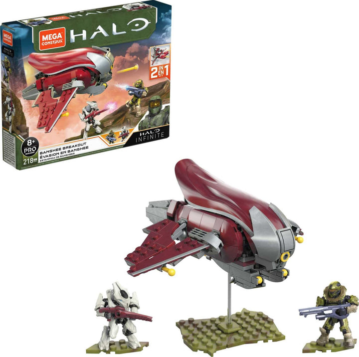 Mega Construx Halo Banshee Breakout Banshee-Fahrzeug (218 Teile), Banshee-Fahrzeug (218 Teile)