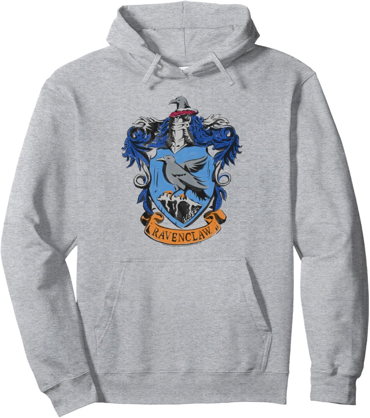 Harry Potter Drawn Ravenclaw Crest Pullover Hoodie