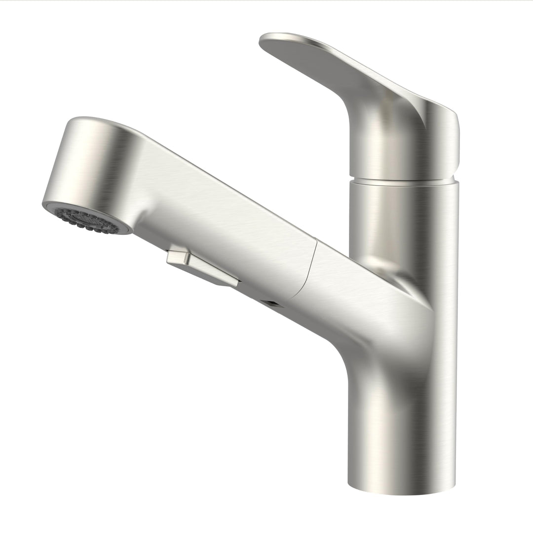 Lenz KOA Küchenarmatur mit Handbrause Edelstahl-Optik 46040811