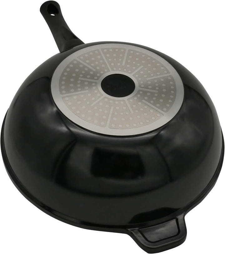 Steuber Wok-Pfanne Ø28 cm Antihaft alle Herdarten Profi Wok 28 cm, Profi Wok 28 cm