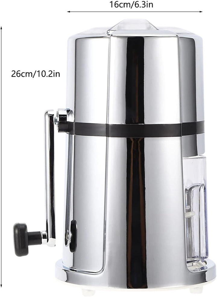 Crushed ice Maker,Handheld Eiscrusher, Eiszerkleinerer und Crushed Eismaschine Eiszerkleinerer Handh