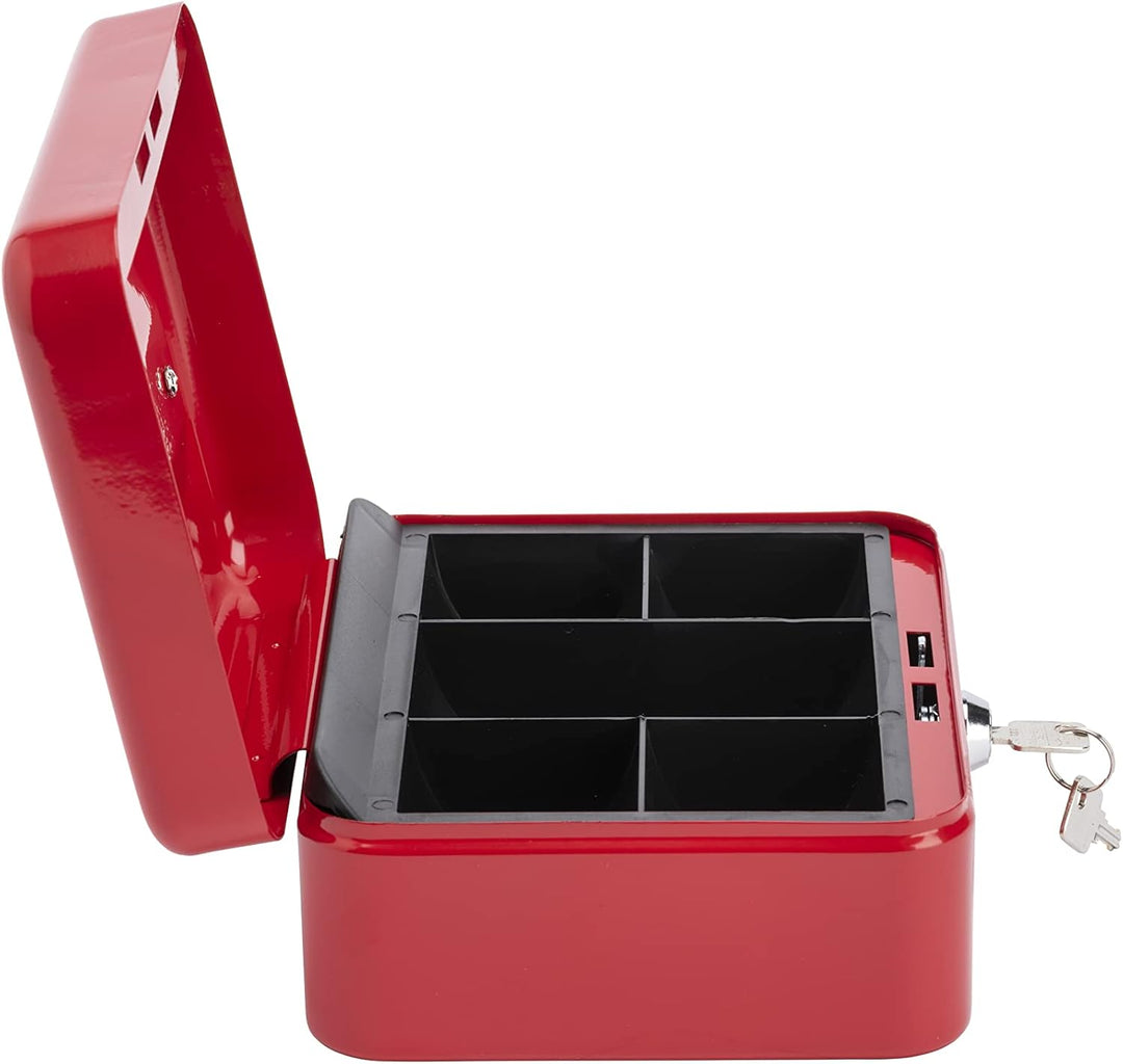 Burg-Wächter CB02R Money 5020 20,3 cm Geldkassette, rot, 20 cm, Rot
