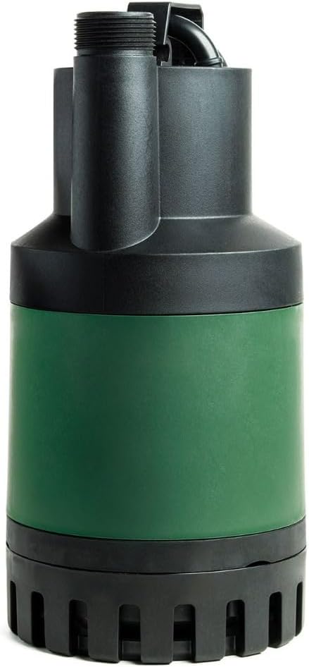 DAB Nova Up 180 M-NA mit Ablaufschlauch 7 Meter - Flachsauger-Tauchpumpe - 7.500 L/Std. - 280W - För