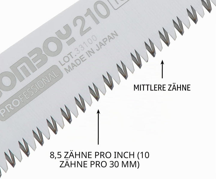 Silky Ersatz-Sägeblatt für Gomboy Klappsäge, 122-21