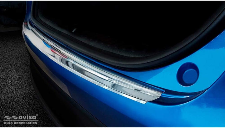 Avisa Edelstahl Heckstossstangenschutz kompatibel mit Kia XCeed 2019-