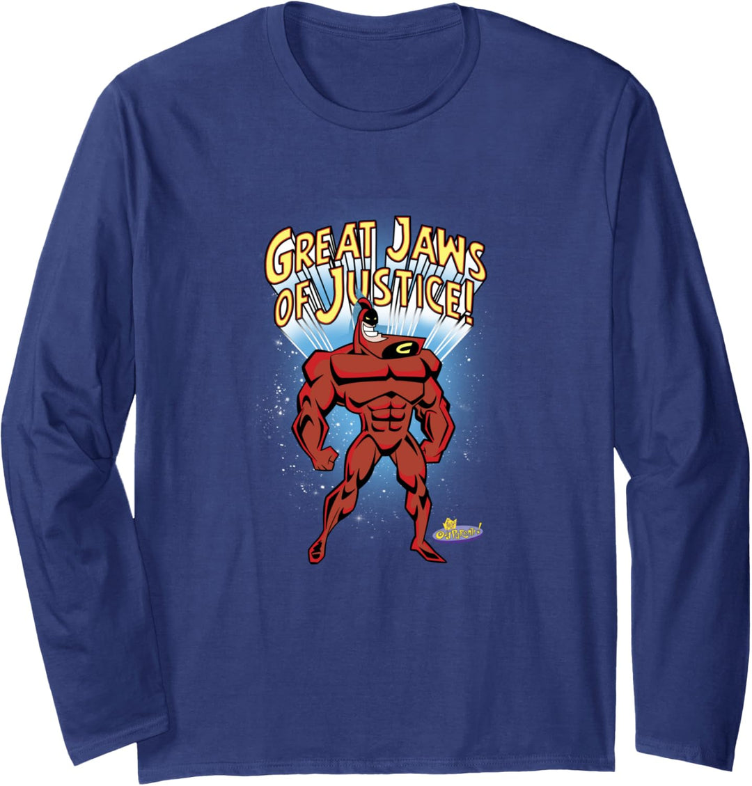 The Fairly OddParents Crimson Chin Great Jaws Of Justice Langarmshirt