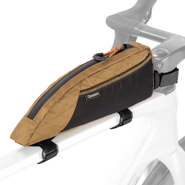 Fahrrad Oberrohrtasche, Rahmen Oberrohrtasche Fahrradrahmentasche Dreieckstasche mit Aussentasche, l