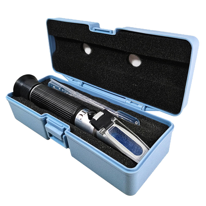 Agriculture Solutions Refraktometer für Meerwasser- und Meerwasser-Aquarien, 0-100 PPT mit automatis