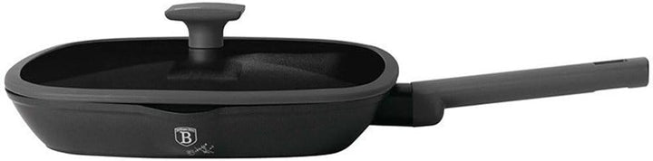 Berlinger Haus Grillpfanne mit Deckel 28 cm Anthrazit Kollektion BH-8127