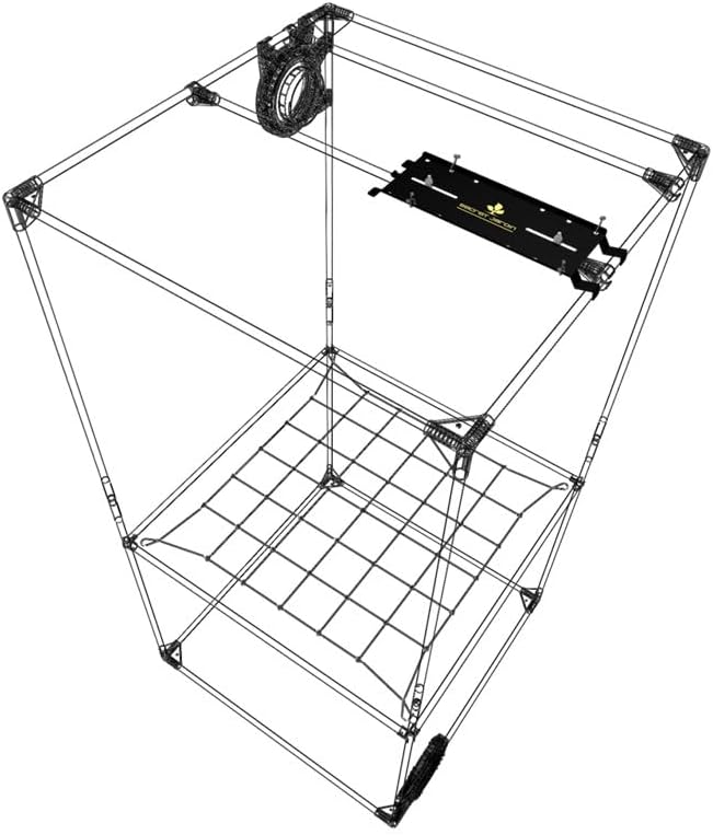 Secret Jardin Space Booster SB-L Large Verstellbarer Spannsatz für Growboxen 100-150cm