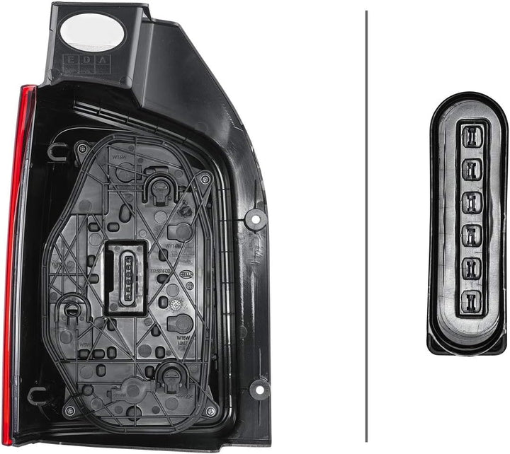 HELLA 2SK 012 338-041 Heckleuchte - rechts - für u.a. VW T6 Box (Sga, Sgh, Sha, Shh), Rechts
