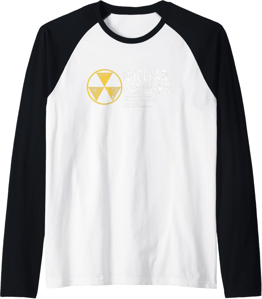 Physik Nerd Wissenschaft - Nucleer Engineer Physiker Raglan