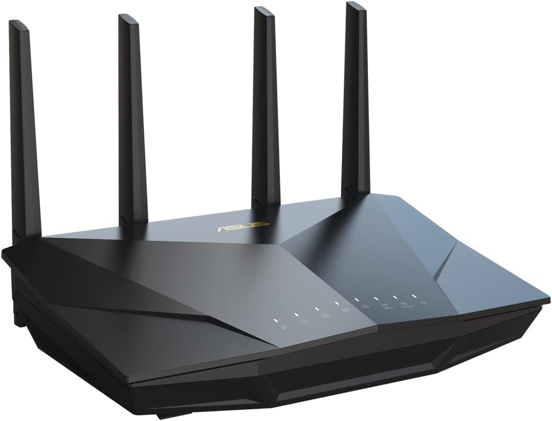 ASUS RT-AX5400 AiMesh Dual Band WiFi 6 kombinierbarer Router (Tethering als 4G und 5G Router-Ersatz,