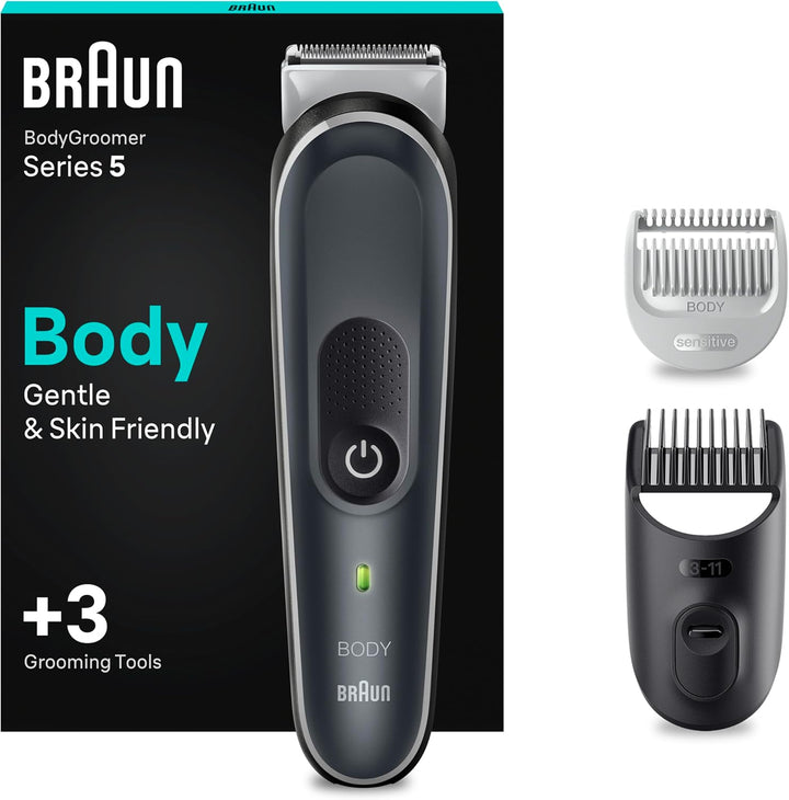 Braun Series 5 Bodygroomer / Intimrasierer Mann, Körperpflege- und Haarentfernung für Herren, für Br