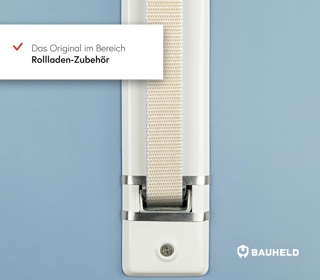 BAUHELD® 50m Rolladengurt 14mm 18mm 20mm 23mm [Made in Germany] Für Rolläden an Türen & Fenster geei