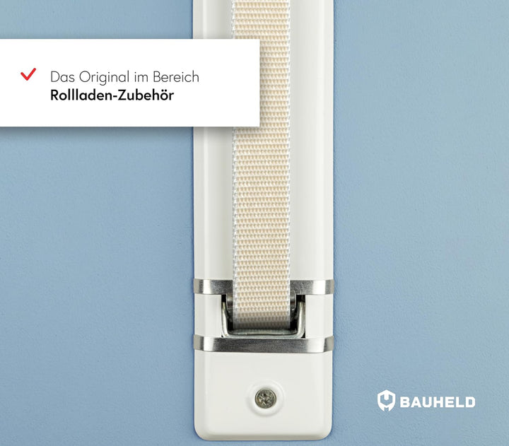 BAUHELD® 50m Rolladengurt 14mm 18mm 20mm 23mm [Made in Germany] Für Rolläden an Türen &amp; Fenster geei