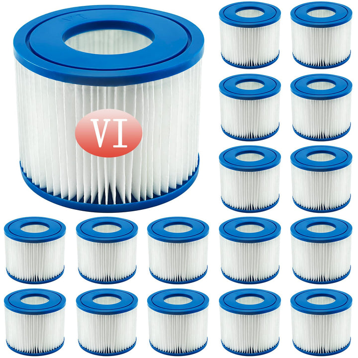 Filterkartuschen VI für Bestway Pool Filter, Filter Cartridge VI für Miami, Vegas, Monaco, Ersatzfil