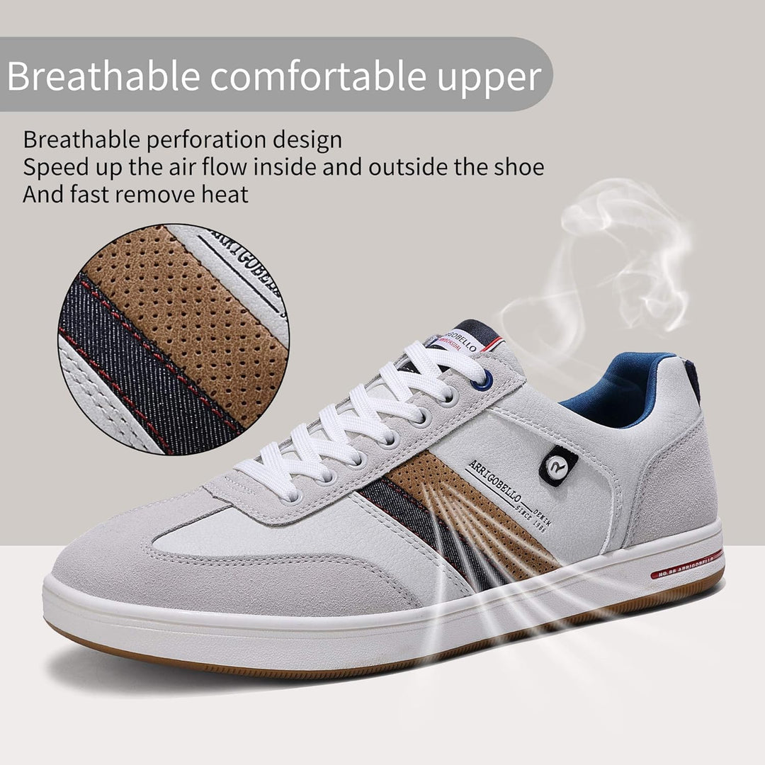 ARRIGO BELLO Sneaker Herren Schuhe Business Freizeitschuhe Leichte Trainers für Walking, Laufen, Spo