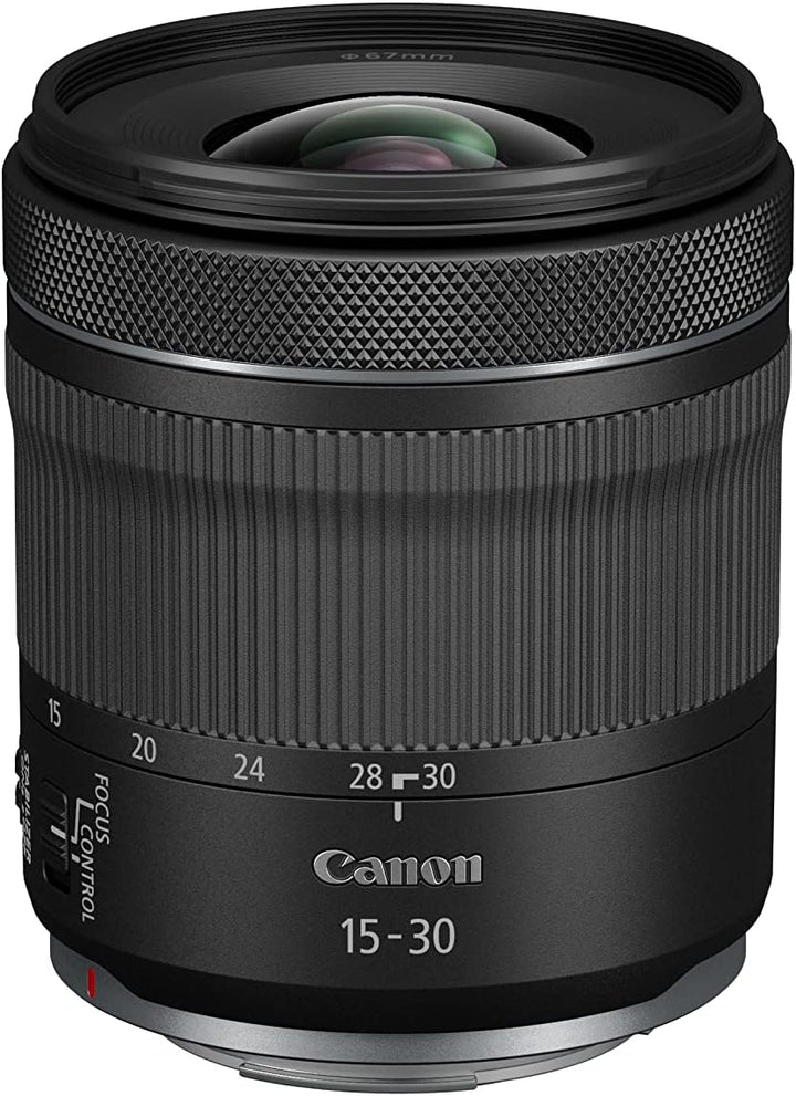 CANON Objektiv RF 15-30mm F4.5-6.3 is STM & Bajonettadapter EF-EOS R für EOS R Systemkameras kompati