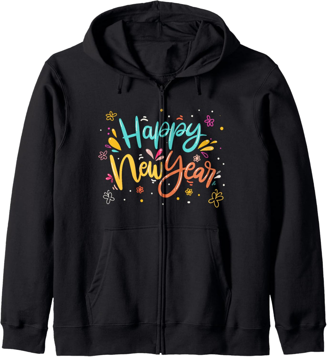 Happy New Year New Year's Eve Party Gift Kapuzenjacke