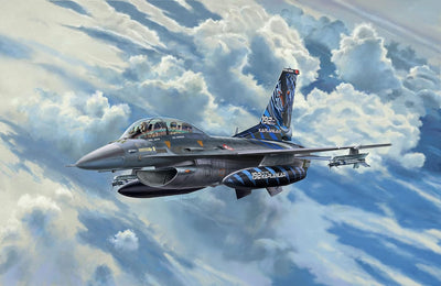 Revell 63844 Model Set Lockheed Martin F-16D Tigermeet 2014, Modellflugzeug zum Selberbauen 1,72, 21