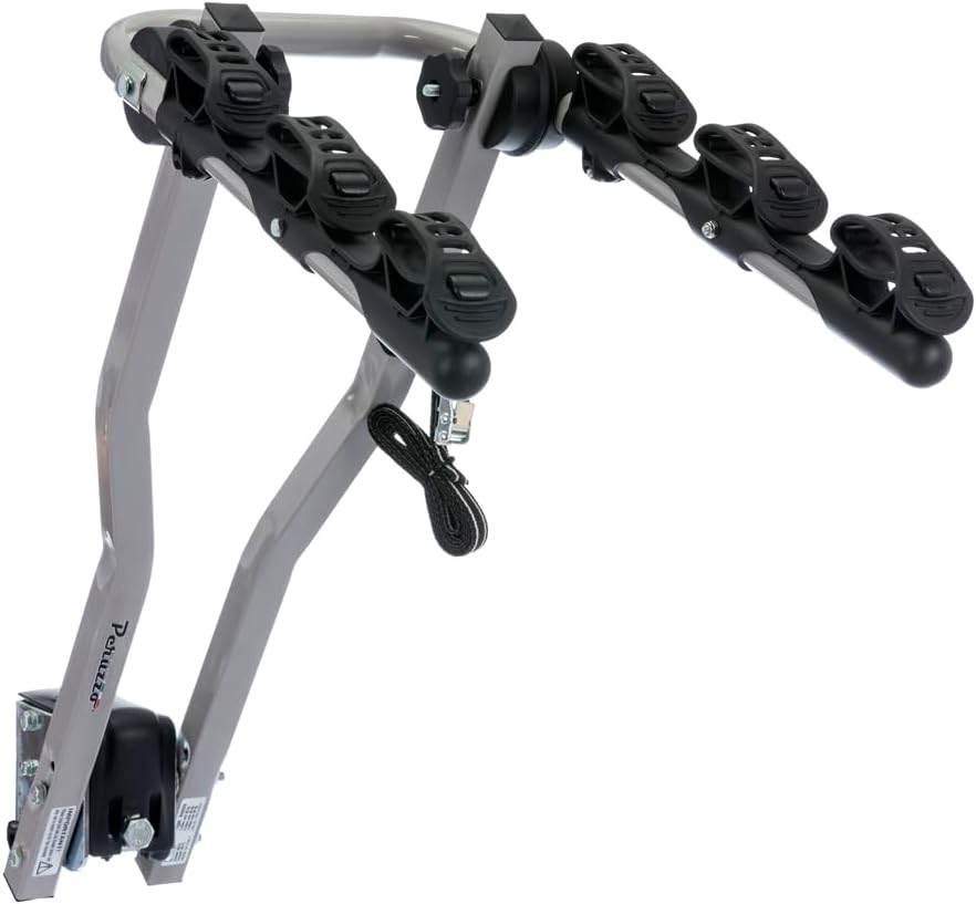 Peruzzo Arezzo Fahrradträger für 3 Fahrräder, Silber/Schwarz