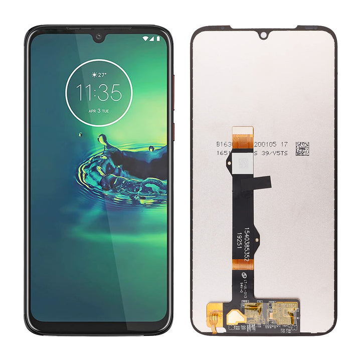 SwarKing LCD Display kompatibel mit Motorola Moto G8 Plus Touch Screen Digitizer (Schwarz ohne Rahme