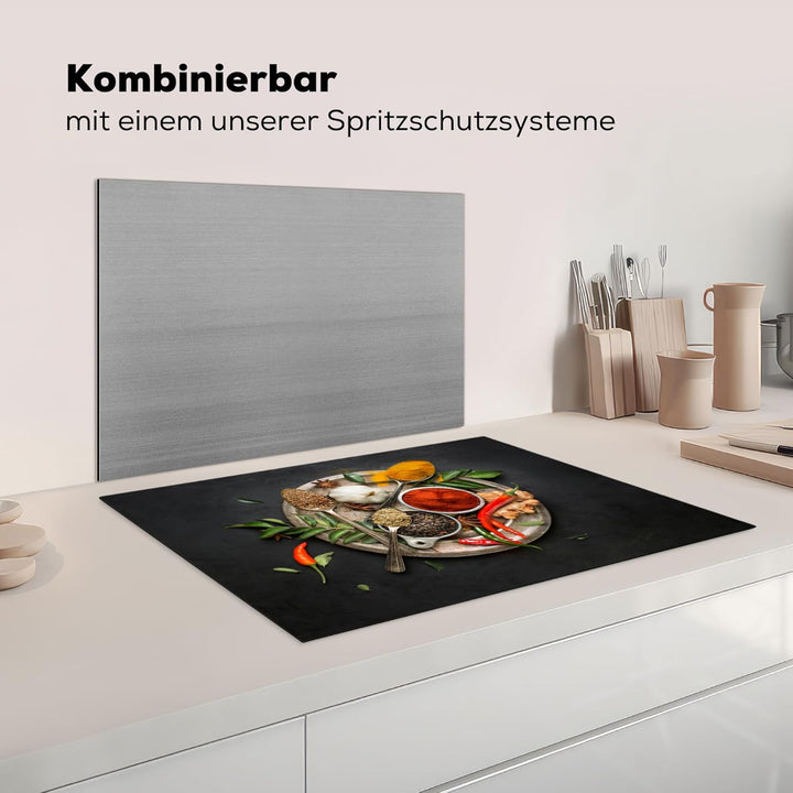 KitchenYeah© Herdabdeckplatte Einteilig Küche Ceranfeld Abdeckplatte Cerankochfeld Abdeckung Indukti