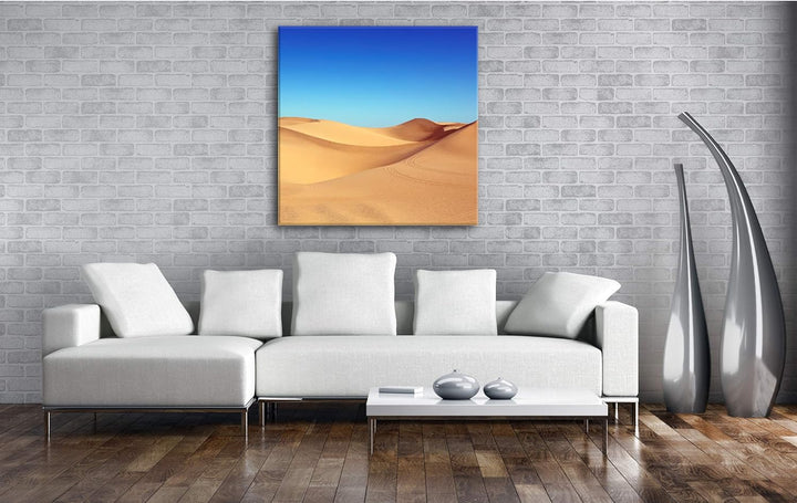deyoli Amerikanische Wüstenlandschaft Format: 60x60 als Leinwandbild, Motiv fertig gerahmt auf Echth