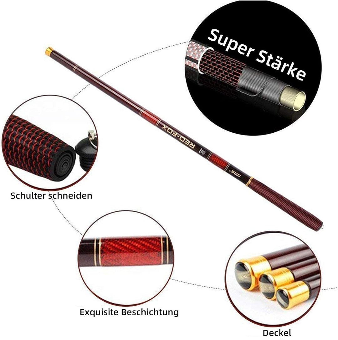 Goture Angelrute,Stipprute,Geocaching Angel,Teleskoprute,Karpfenrute,Forellenrute,Teleskop Angelrute