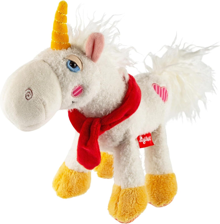 SIGIKID 42843 Stofftier Pferd Patchwork Sweety Kuscheltier zum Spielen & Schmusen aus weichem Materi