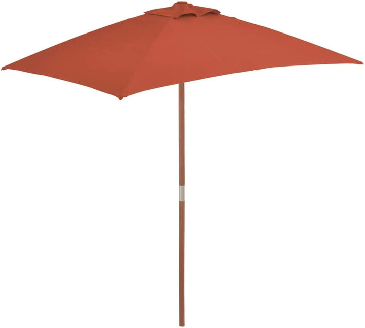 Tidyard Sonnenschirm Gartenschirm mit Hartholz-Mast | Balkonschirm Strandschirm Terrassenschirm Sonn