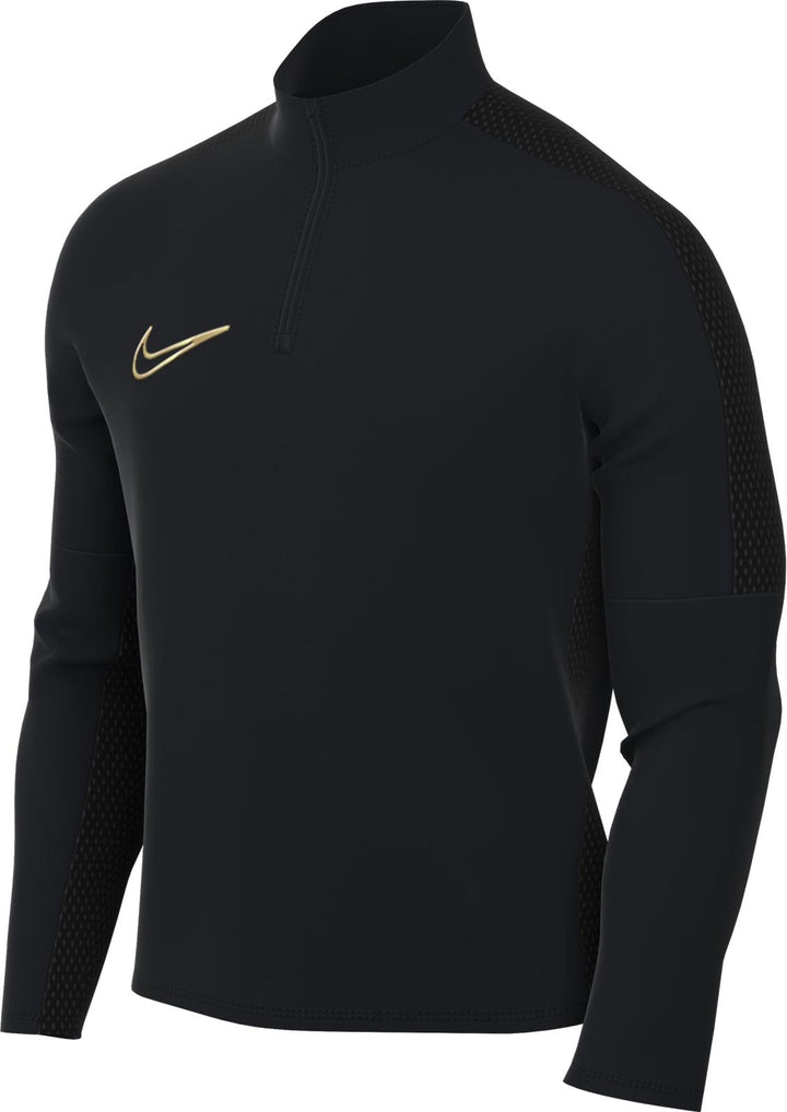 Nike Academy 25 Dri-FIT Strick-Fussball-Trainingsjacke für Herren, FZ9824 Black/Black/Metallic Gold