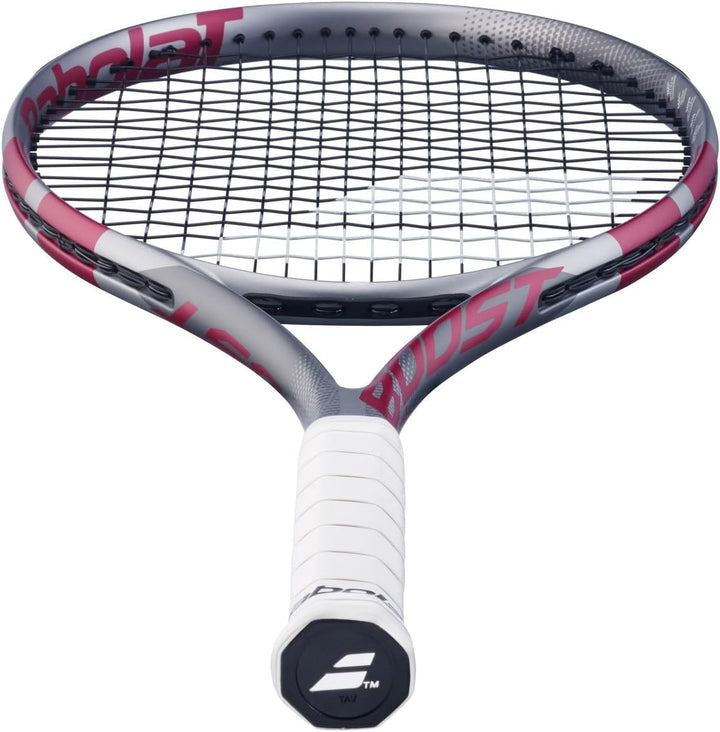Babolat Boost Aero Strung Tennisschläger, Grau/Himbeerrosa 0