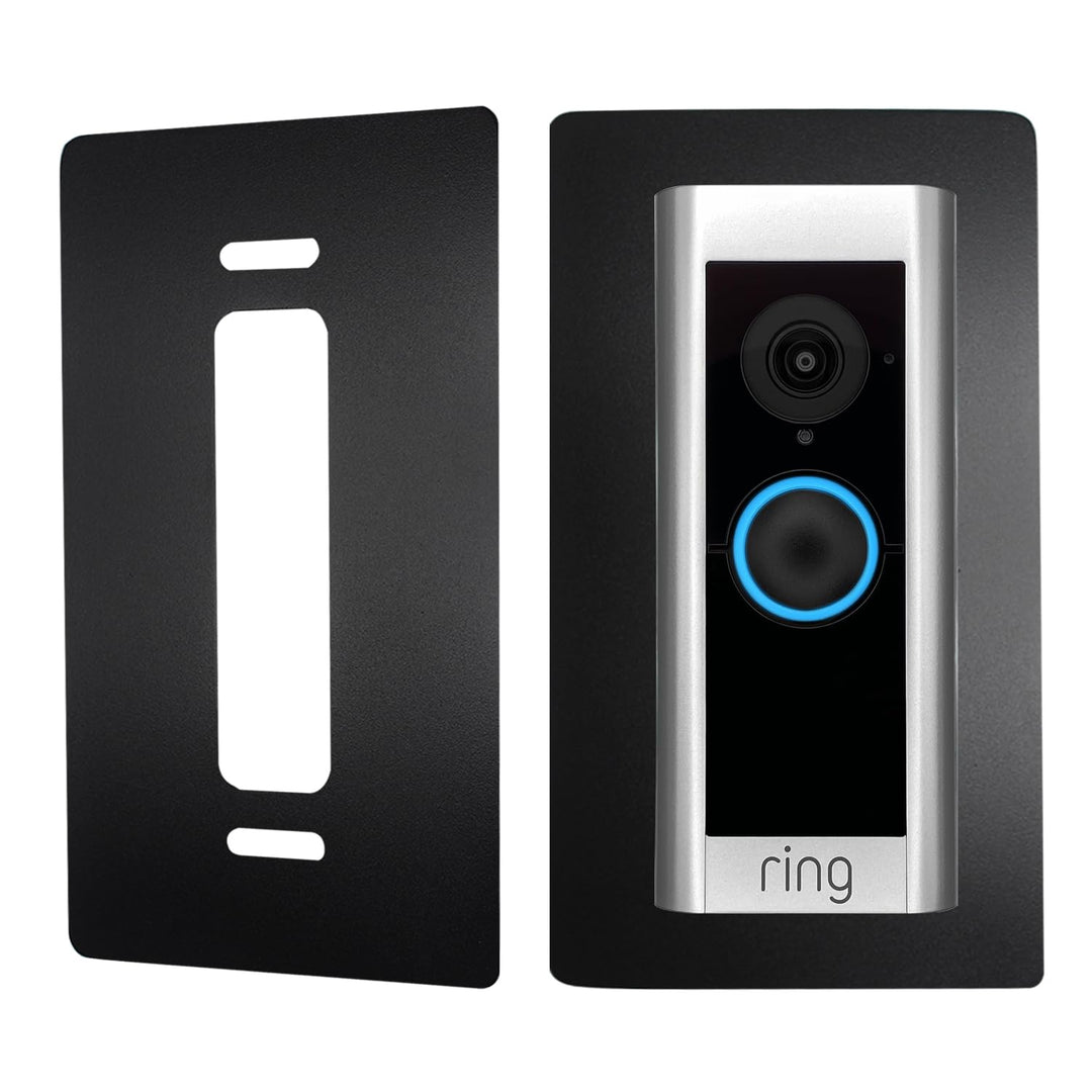 Edelstahl Blende für Ring Videotürklingel Pro Kabel/Video Doorbell Pro1 2 – Robuste Halterung und Zu