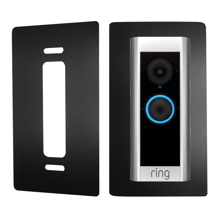 Edelstahl Blende für Ring Videotürklingel Pro Kabel/Video Doorbell Pro1 2 – Robuste Halterung und Zu
