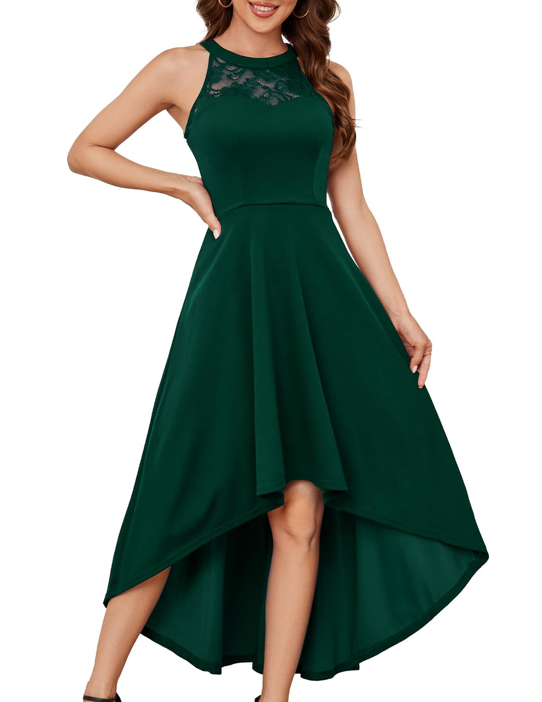 Bbonlinedress Damen-Cocktailkleid, formell, Abendkleid, Party, Hochzeit, Gast, Brautjungfernkleid S
