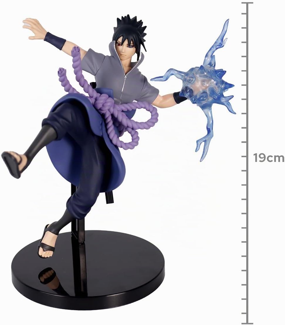 Naruto Shippuden Actionfigur Uchiha Sasuke Effecttreme aus Kunststoff, von Bandai. Einheitsgrösse Sc
