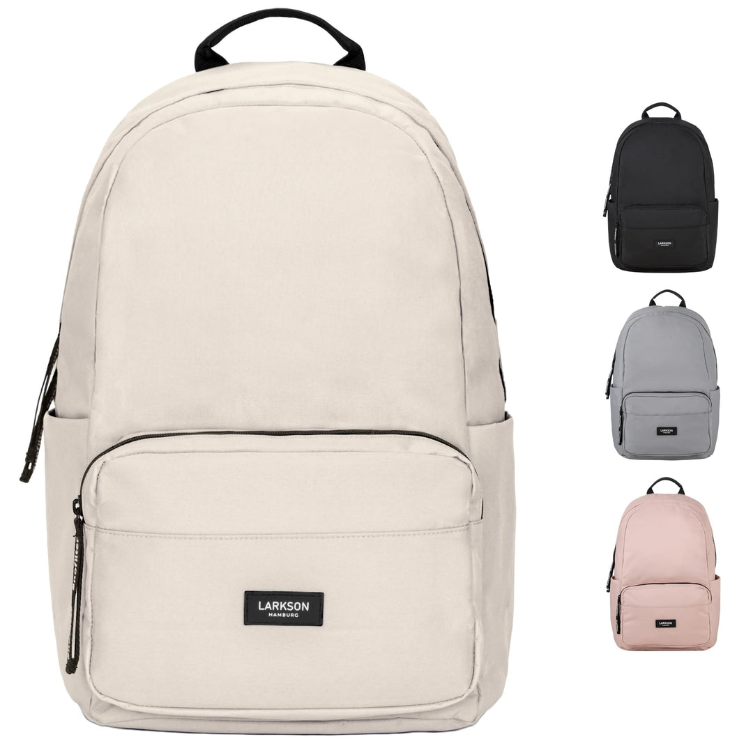 LARKSON Schulrucksack Mädchen &amp; Jungen Teenager - No 3 - Rucksack Damen &amp; Herren für Schule - 16" La