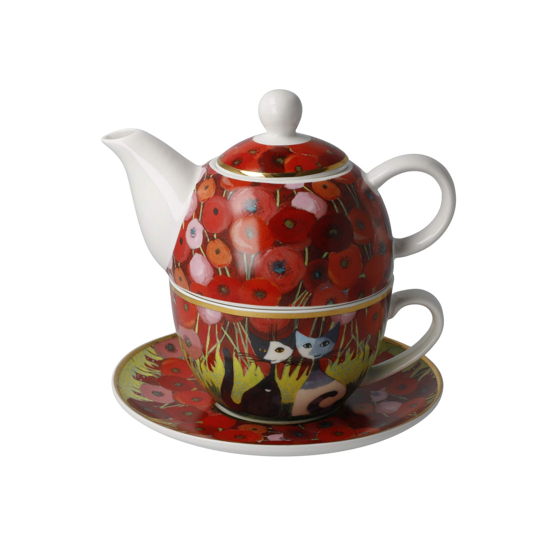 Goebel Innamorati tra i papaveri - Tea for One Rosina Wachtmeister Colours of Paradise